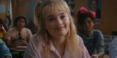 Angela in class .